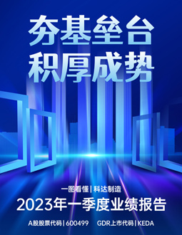 科達(dá)制造2023年一季報